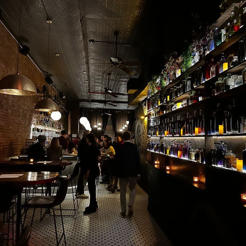 Little More bar and dining area in Tribeca