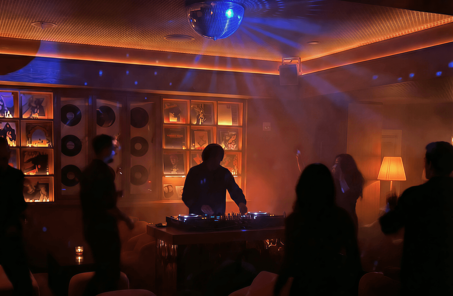Libera Ace Hotel NoMad wine bar and record lounge interior