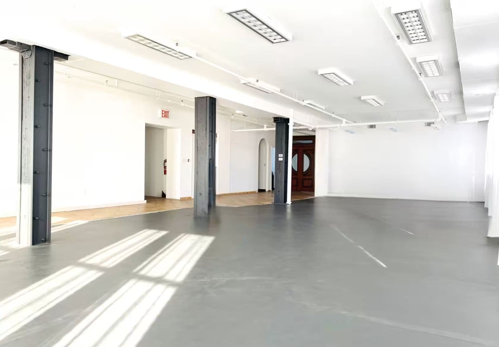 Pitkin Lofts industrial event space Brooklyn with high ceilings and natural light