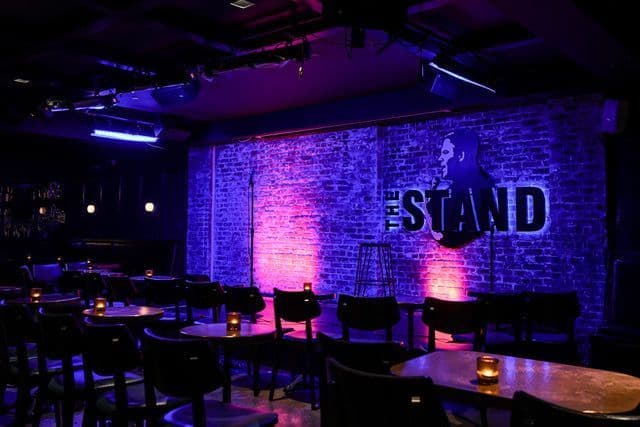 The Stand NYC comedy club and event venue near Union Square Manhattan with Northern Italian restaurant and full buyout capacity