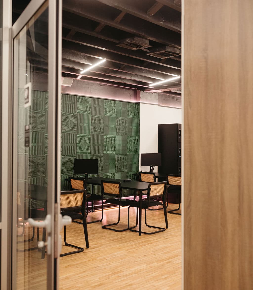 Open lounge layout at BELONG NYC event space in SoHo