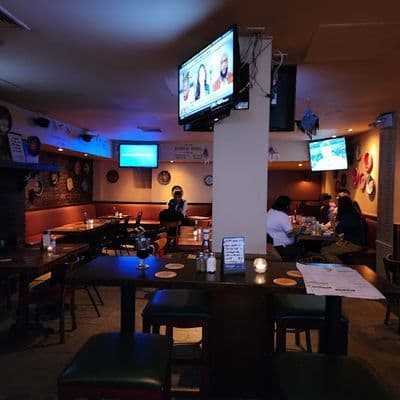 Josie Woods Pub interior in Greenwich Village, New York City