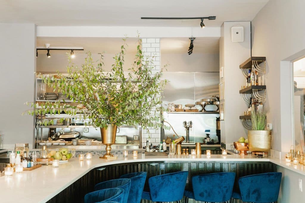 Festivál Café farm-to-bar interior Upper East Side NYC