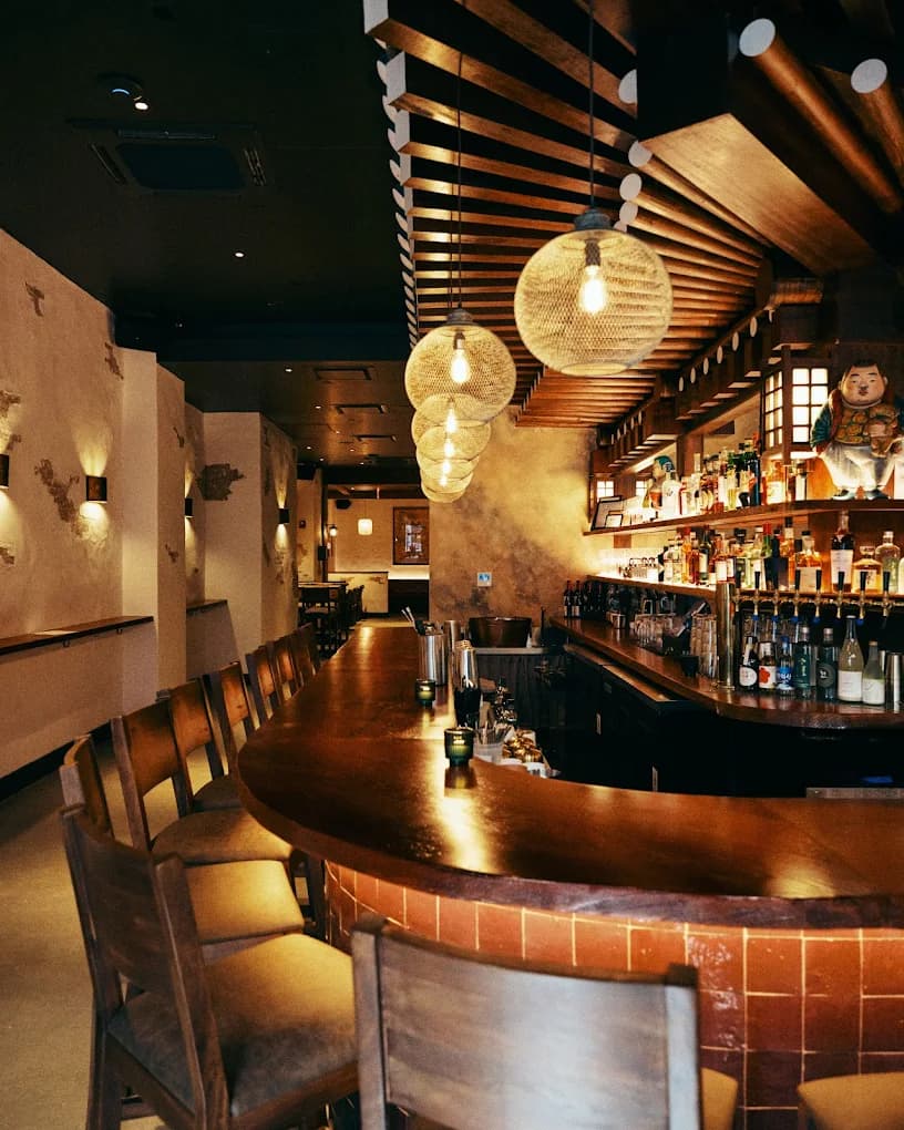 Golden Hof Korean bar and grill interior Midtown East NYC