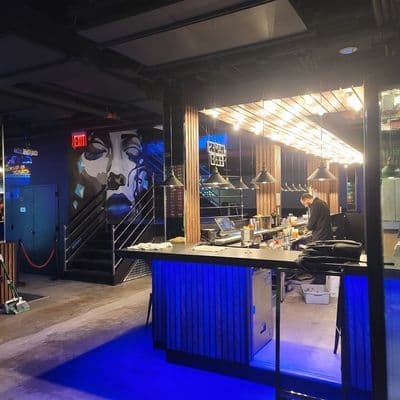 Sugar Mouse East Village immersive 360-degree projection art environment